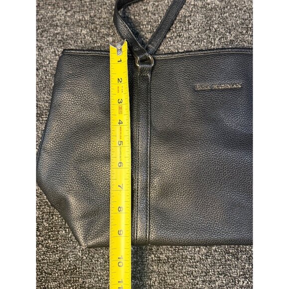 Dana Buchman Metallic Tote Handbag Large Faux Leather Shoulder Bag 9.5x15 Retro - Picture 4 of 8